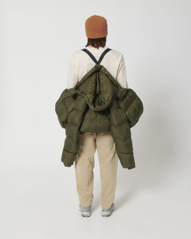 PUFFER - BRITISH KHAKI - JACKETS PUFFER - UNISEKS