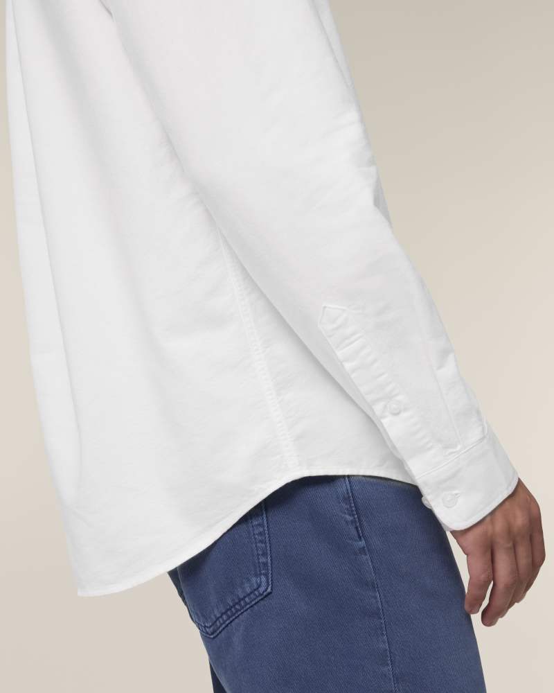 STANLEY OXFORD SHIRT - WHITE - SHIRTS NON DENIM - HOMMES