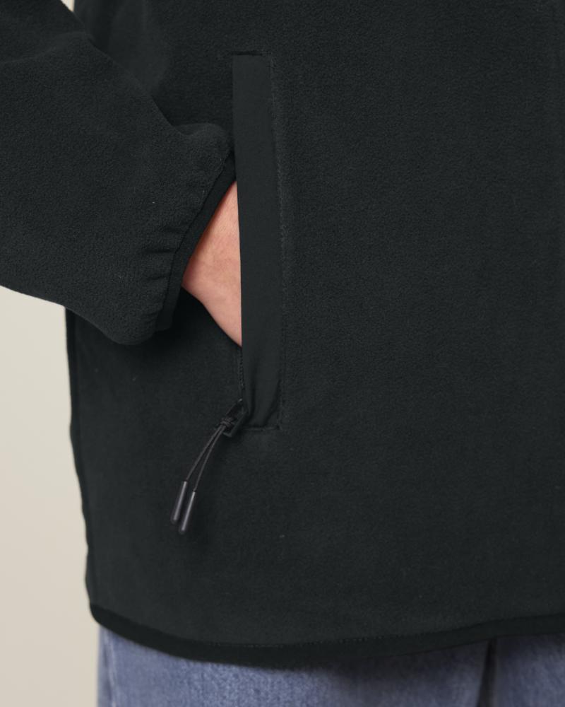 TREKKER - BLACK - JACKETS FLEECE - UNISEXO