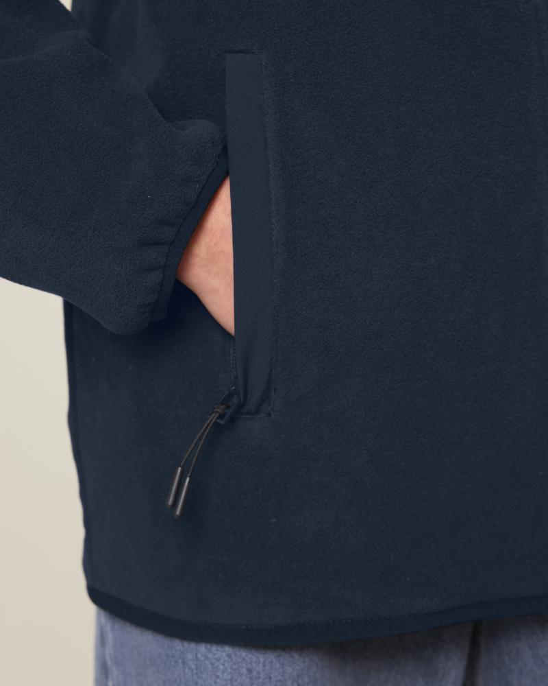 TREKKER - FRENCH NAVY - JACKETS FLEECE - UNISEXO