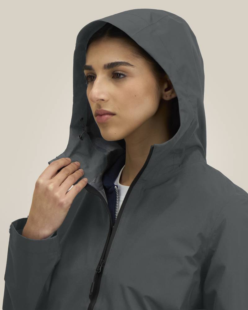 STELLA STORMER - ANTHRACITE - JACKETS WATERPROOF - MUJERES