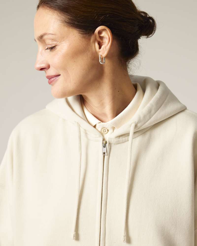 STELLA IDA - NATURAL RAW - SWEATSHIRTS HOODIE - WOMEN