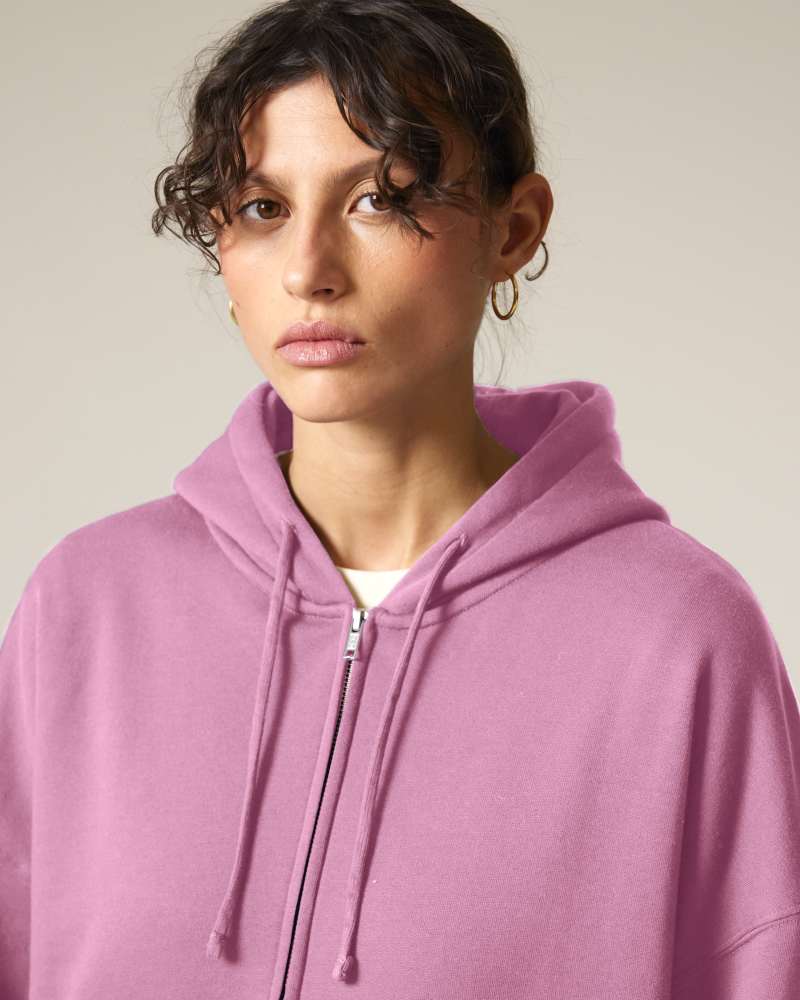 STELLA IDA - BUBBLE PINK - SWEATSHIRTS HOODIE - WOMEN
