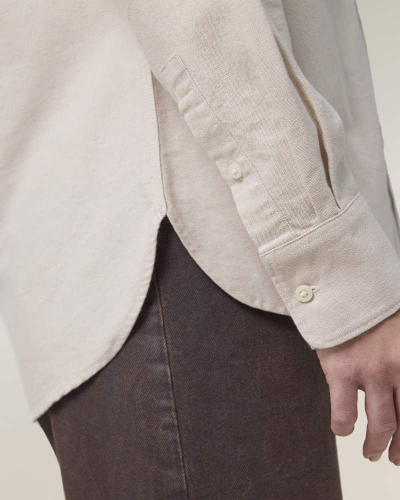 STELLA OXFORD SHIRT - BEIGE OXFORD - SHIRTS NON DENIM - FEMMES