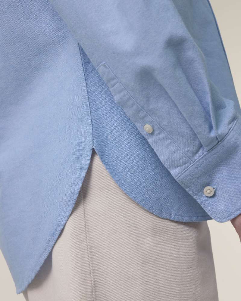 STELLA OXFORD SHIRT - BLUE OXFORD - SHIRTS NON DENIM - FEMMES