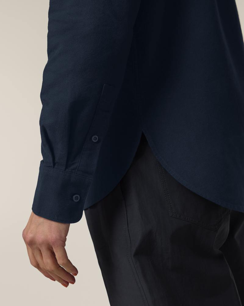 STELLA OXFORD SHIRT - FRENCH NAVY - SHIRTS NON DENIM - FEMMES