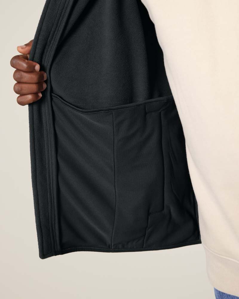 STANLEY QUESTER - BLACK - JACKETS FLEECE - MEN