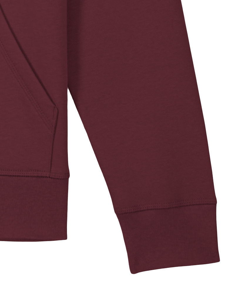 DRUMMER 2.0 - BURGUNDY - SWEATSHIRTS HOODIE - UNISEXE