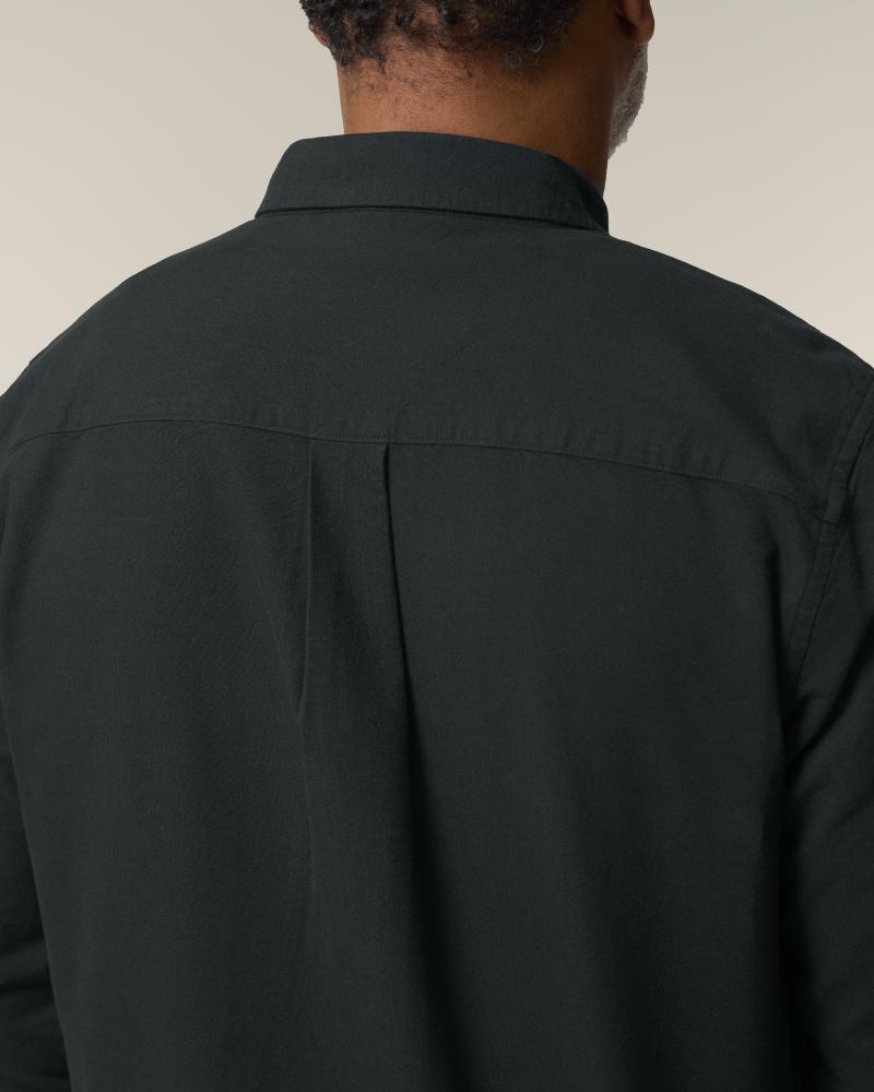 STANLEY OXFORD SHIRT - BLACK - SHIRTS NON DENIM - HOMMES