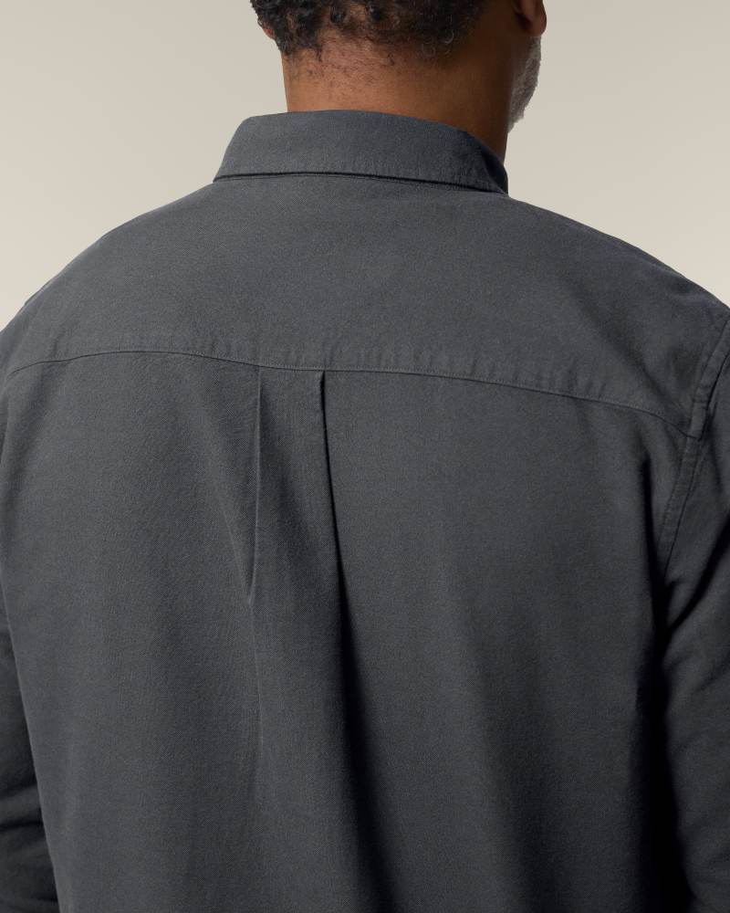 STANLEY OXFORD SHIRT - ANTHRACITE - SHIRTS NON DENIM - HOMMES
