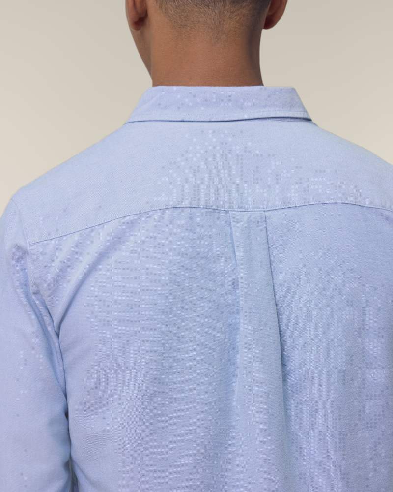 STANLEY OXFORD SHIRT - BLUE OXFORD - SHIRTS NON DENIM - HOMMES