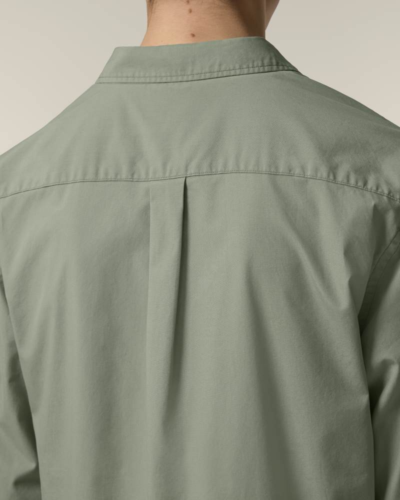 STANLEY STYLER SHIRT - SOFT KHAKI - SHIRTS NON DENIM - MANNEN