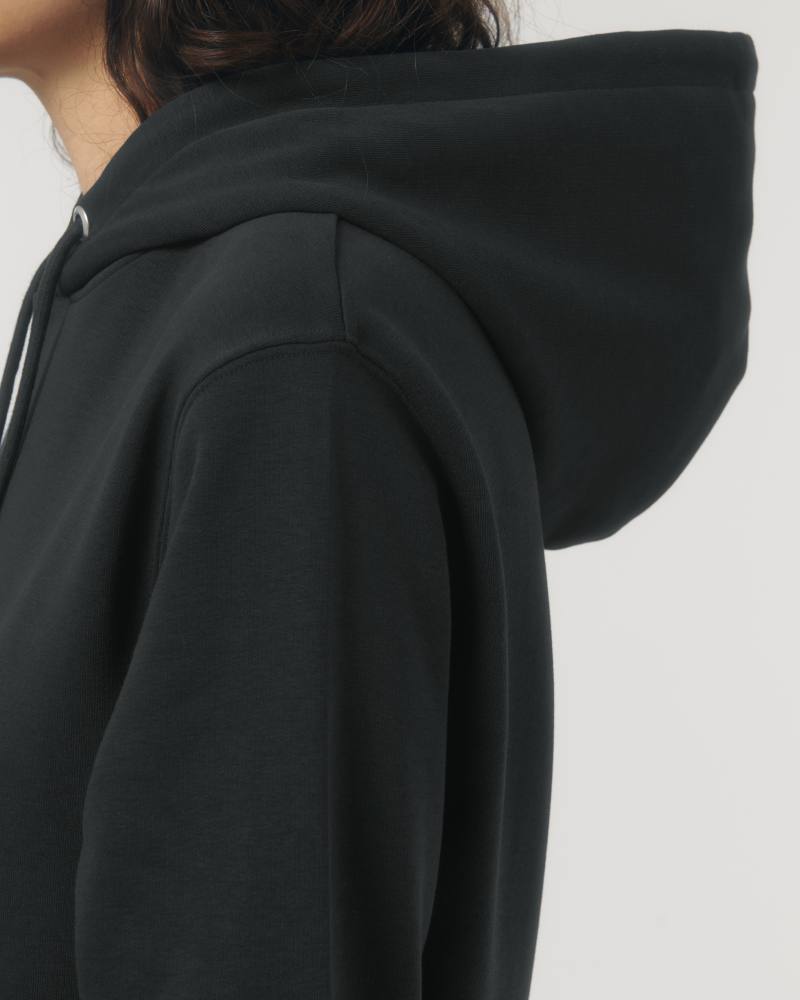 ARCHER - BLACK - JACKET HOODIE - UNISEKS