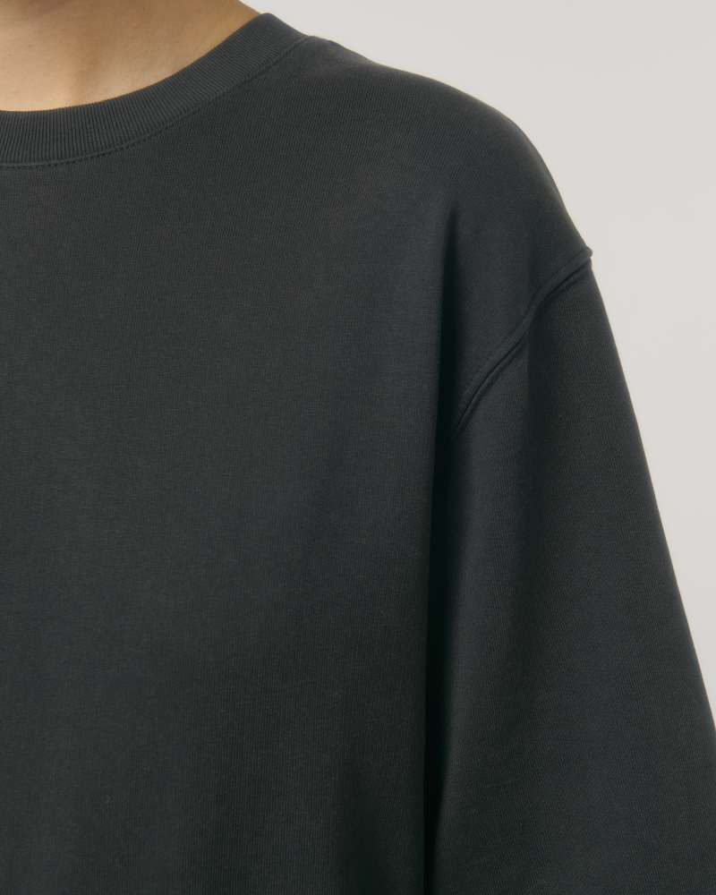MATCHER VINTAGE - G. DYED BLACK ROCK - SWEATSHIRTS CREWNECK - UNISEX