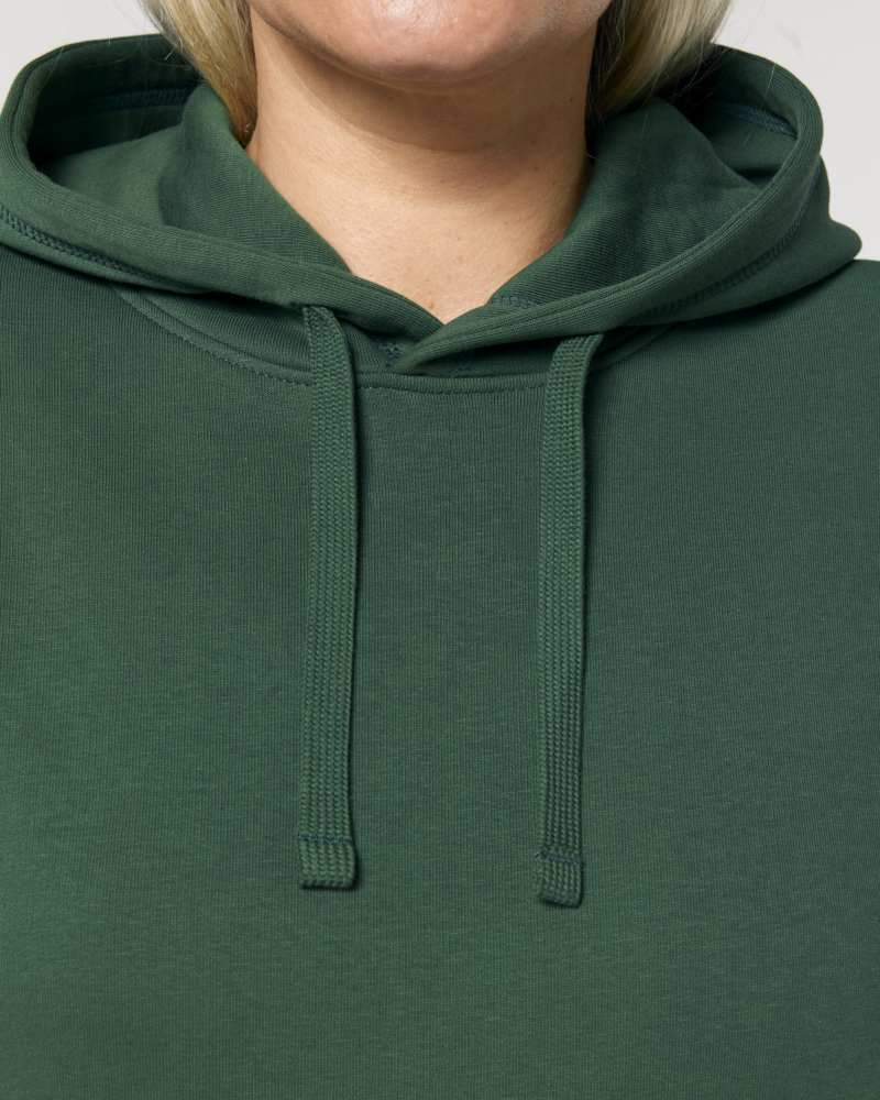DRUMMER 2.0 - BOTTLE GREEN - SWEATSHIRTS HOODIE - UNISEXE