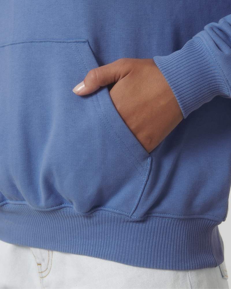 COOPER DRY - BRIGHT BLUE - SWEATSHIRTS HOODIE - UNISEXE