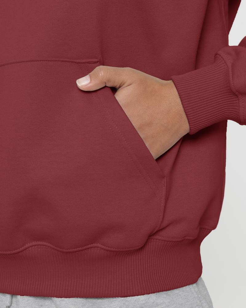COOPER DRY - RED EARTH - SWEATSHIRTS HOODIE - UNISEXE