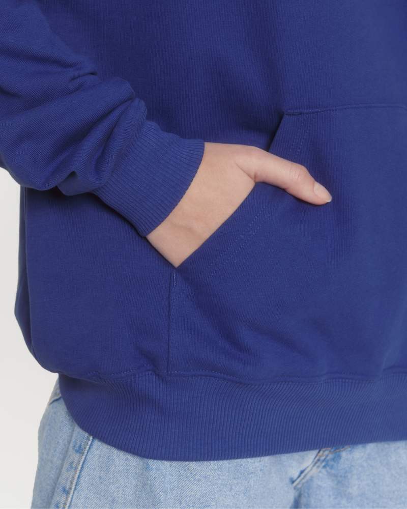 COOPER DRY - WORKER BLUE - SWEATSHIRTS HOODIE - UNISEXE