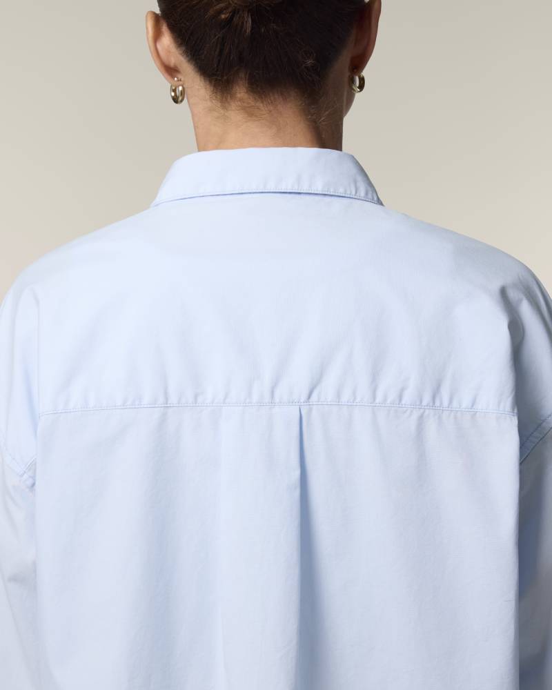 STELLA STYLER SHIRT - SUMMER BLUE - SHIRTS NON DENIM - FEMMES