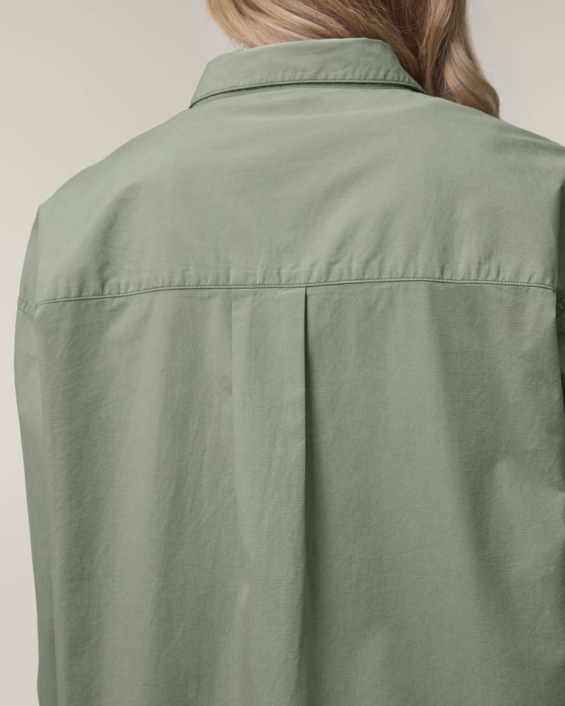 STELLA STYLER SHIRT - SOFT KHAKI - SHIRTS NON DENIM - FEMMES