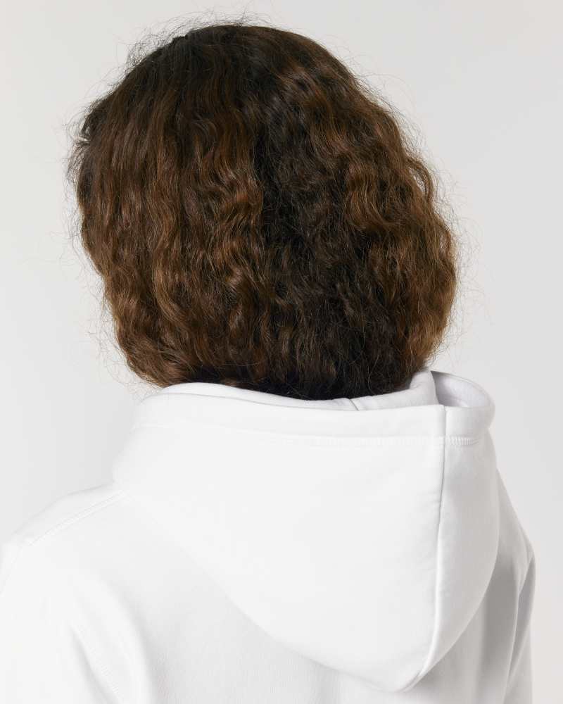 DRUMMER 2.0 - WHITE - SWEATSHIRTS HOODIE - UNISEXE