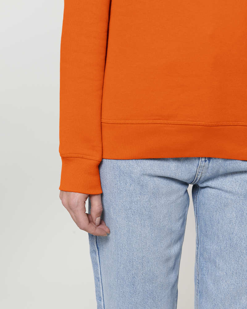 ROLLER - BRIGHT ORANGE - SWEATSHIRTS CREWNECK - UNISEXE