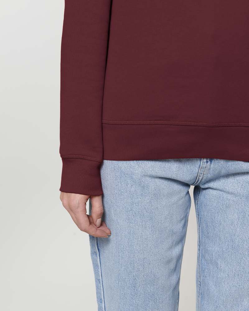 ROLLER - BURGUNDY - SWEATSHIRTS CREWNECK - UNISEXE