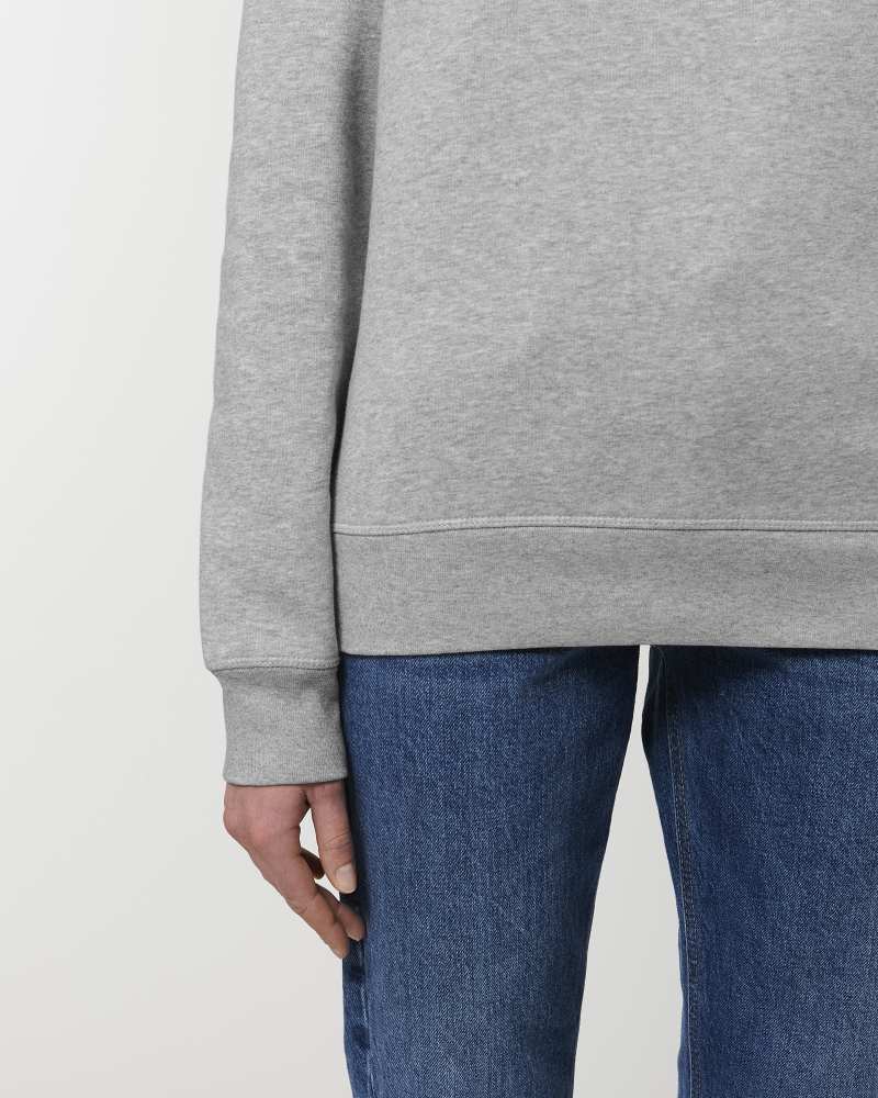 ROLLER - HEATHER GREY - SWEATSHIRTS CREWNECK - UNISEXE