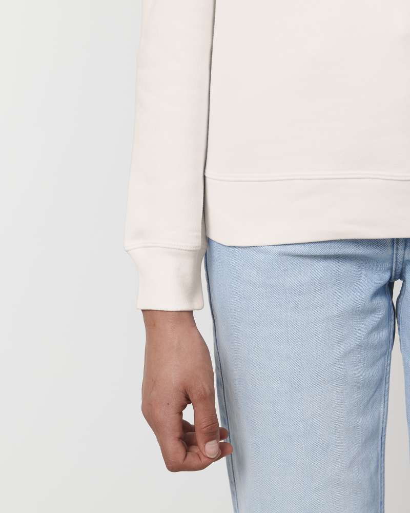 ROLLER - VINTAGE WHITE - SWEATSHIRTS CREWNECK - UNISEXE