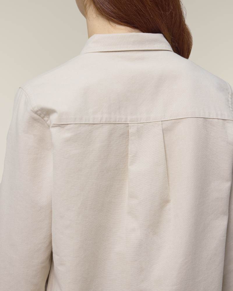 STELLA OXFORD SHIRT - BEIGE OXFORD - SHIRTS NON DENIM - FEMMES