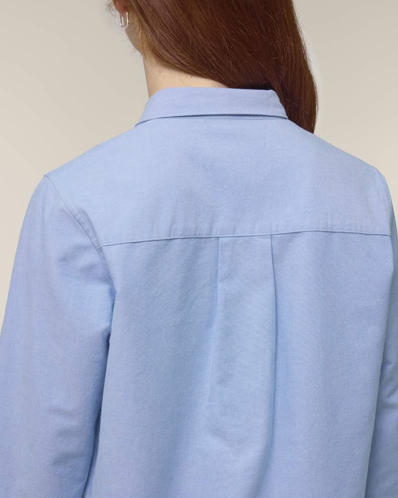 STELLA OXFORD SHIRT - BLUE OXFORD - SHIRTS NON DENIM - FEMMES
