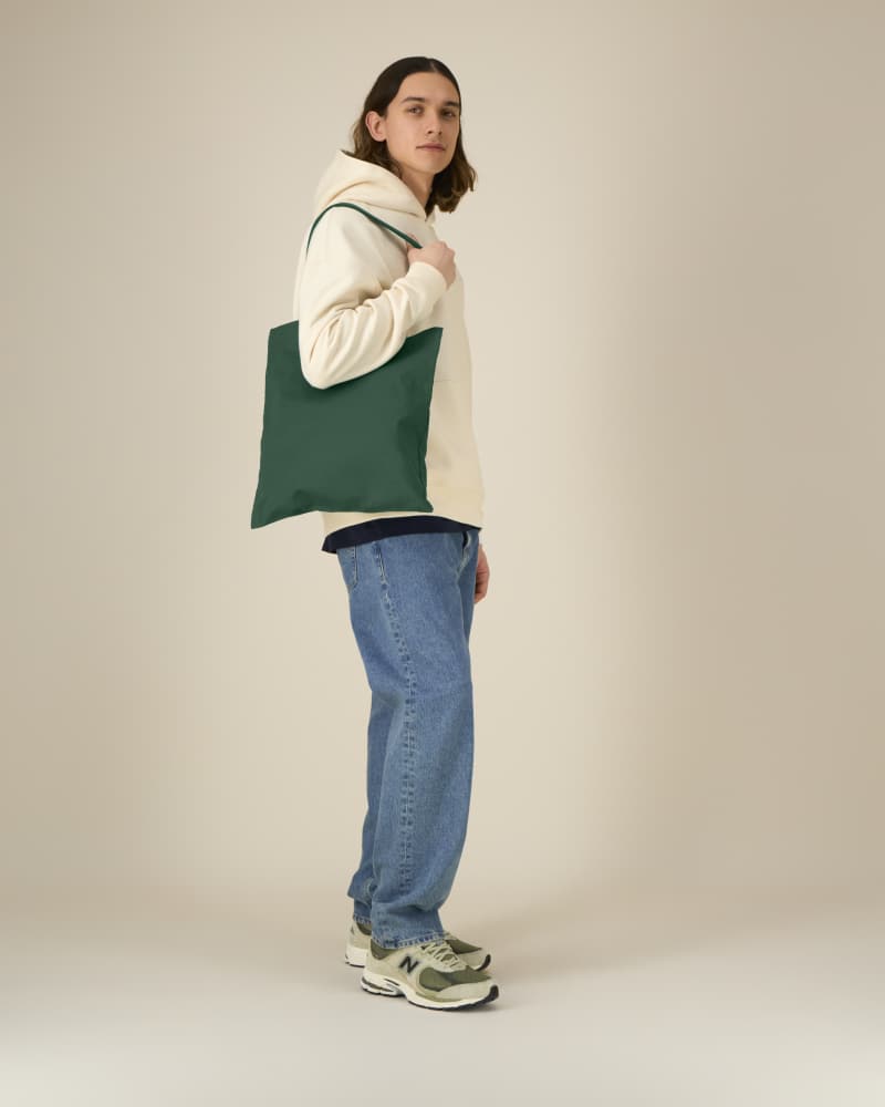 LIGHT TOTE BAG - BOTTLE GREEN - BAGS TOTE - UNISEX