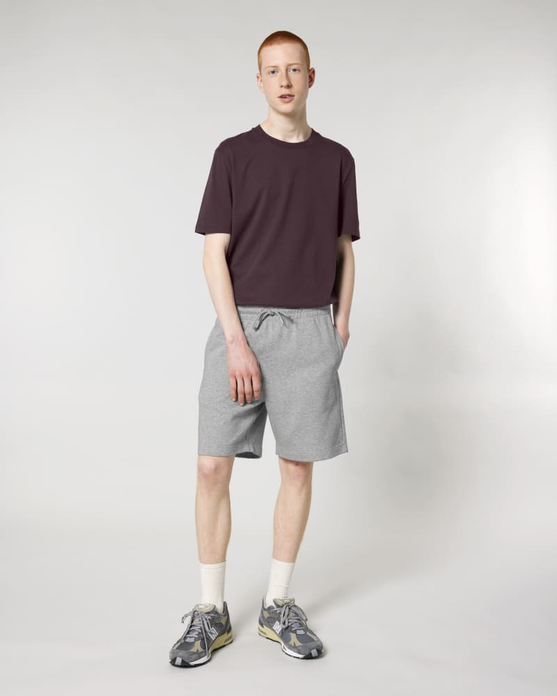 TRAINER 2.0 - HEATHER GREY - SHORTS JOGGING SHORTS - UNISEXE