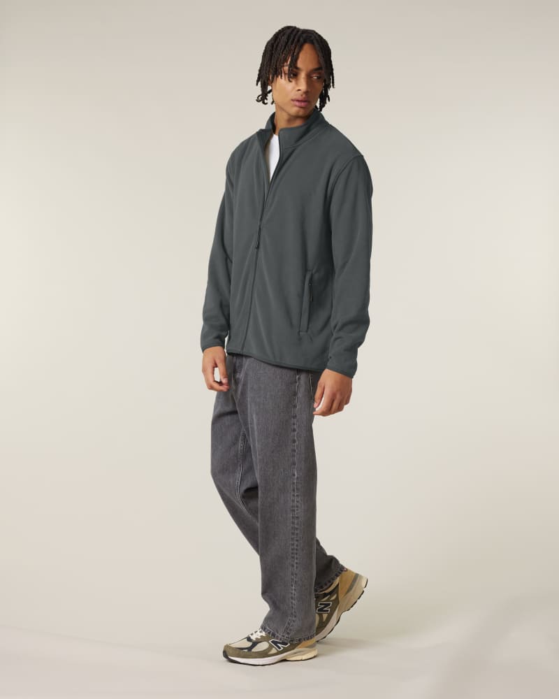 STANLEY GUIDER - ANTHRACITE - JACKETS FLEECE - HOMMES