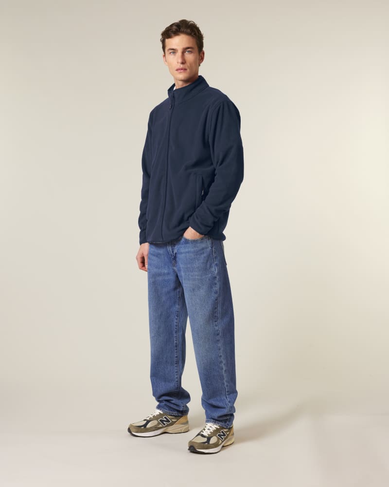 STANLEY GUIDER - FRENCH NAVY - JACKETS FLEECE - HOMMES