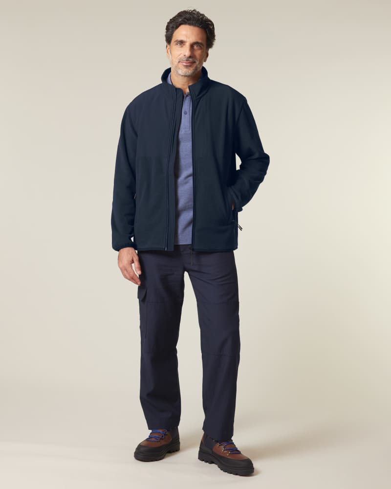 TREKKER - FRENCH NAVY - JACKETS FLEECE - UNISEXO