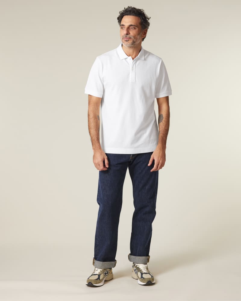 PREPSTER 2.0 - WHITE - POLOS SHORT SLEEVES - UNISEXE