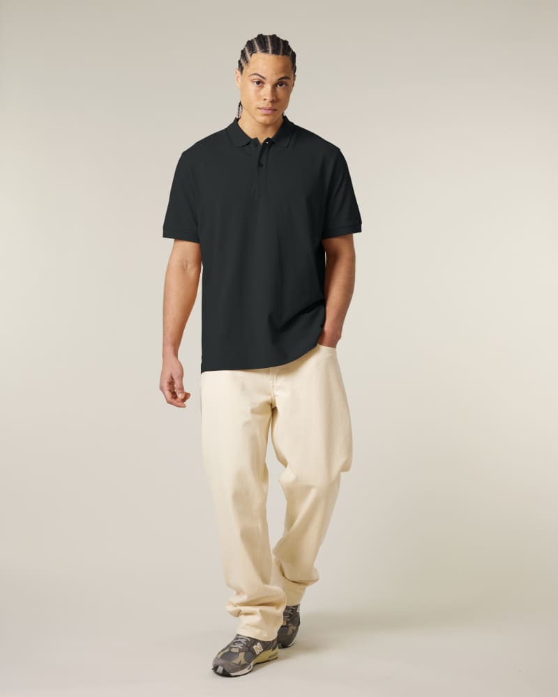 PREPSTER 2.0 - BLACK - POLOS SHORT SLEEVES - UNISEXE