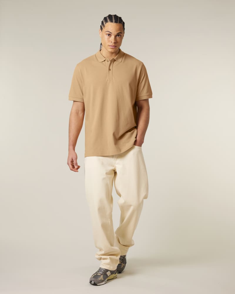 PREPSTER 2.0 - LATTE - POLOS SHORT SLEEVES - UNISEXE