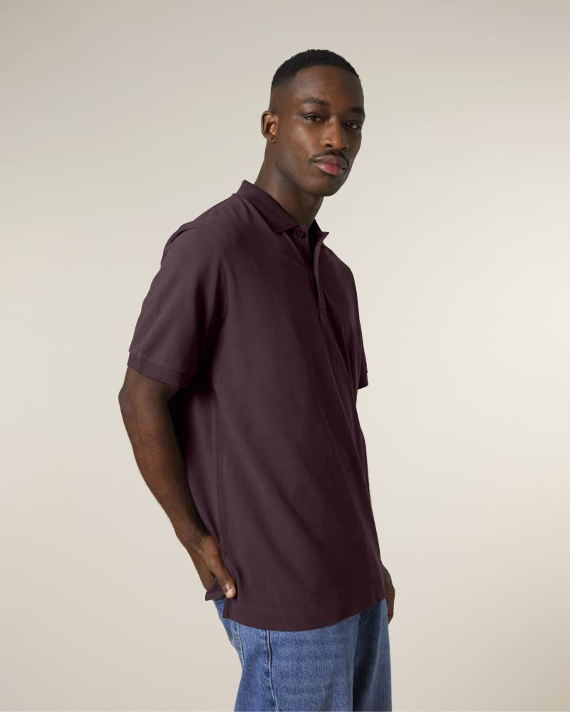 PREPSTER 2.0 - RED BROWN - POLOS SHORT SLEEVES - UNISEXE