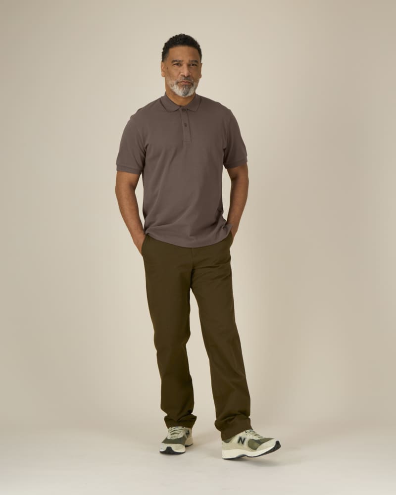 PREPSTER 2.0 - MOCHA - POLOS SHORT SLEEVES - UNISEXE