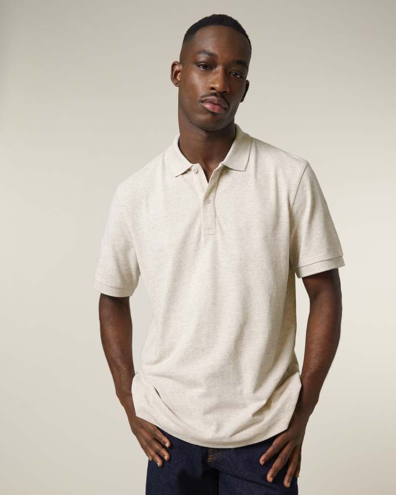 PREPSTER 2.0 - ECO-HEATHER - POLOS SHORT SLEEVES - UNISEXE