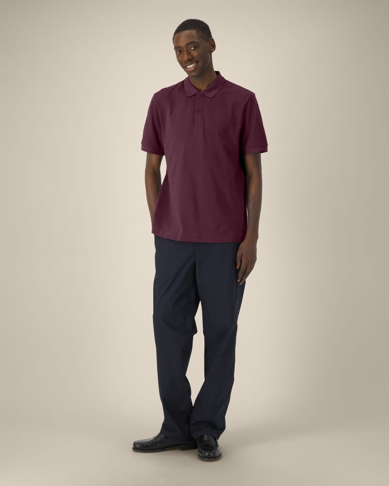 PREPSTER 2.0 - DEEP PLUM - POLOS SHORT SLEEVES - UNISEXE