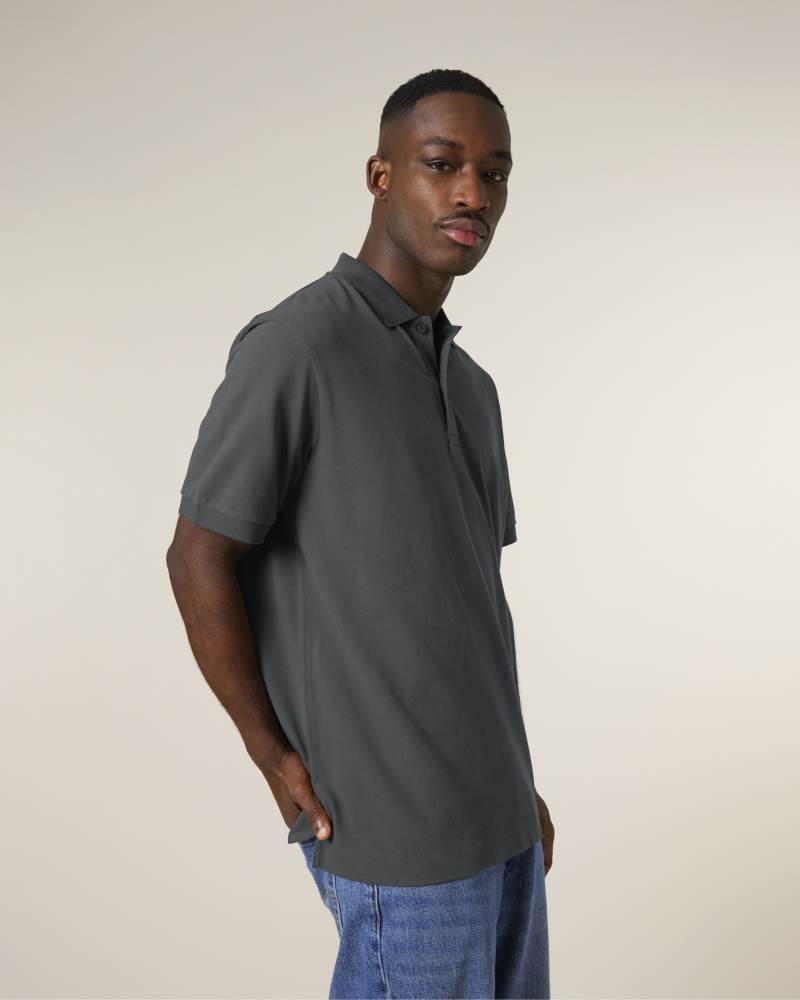 PREPSTER 2.0 - ANTHRACITE - POLOS SHORT SLEEVES - UNISEXE