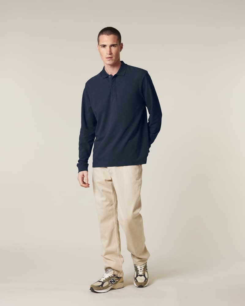 PREPSTER 2.0 LONG SLEEVE - FRENCH NAVY - POLOS LONG SLEEVES - UNISEKS