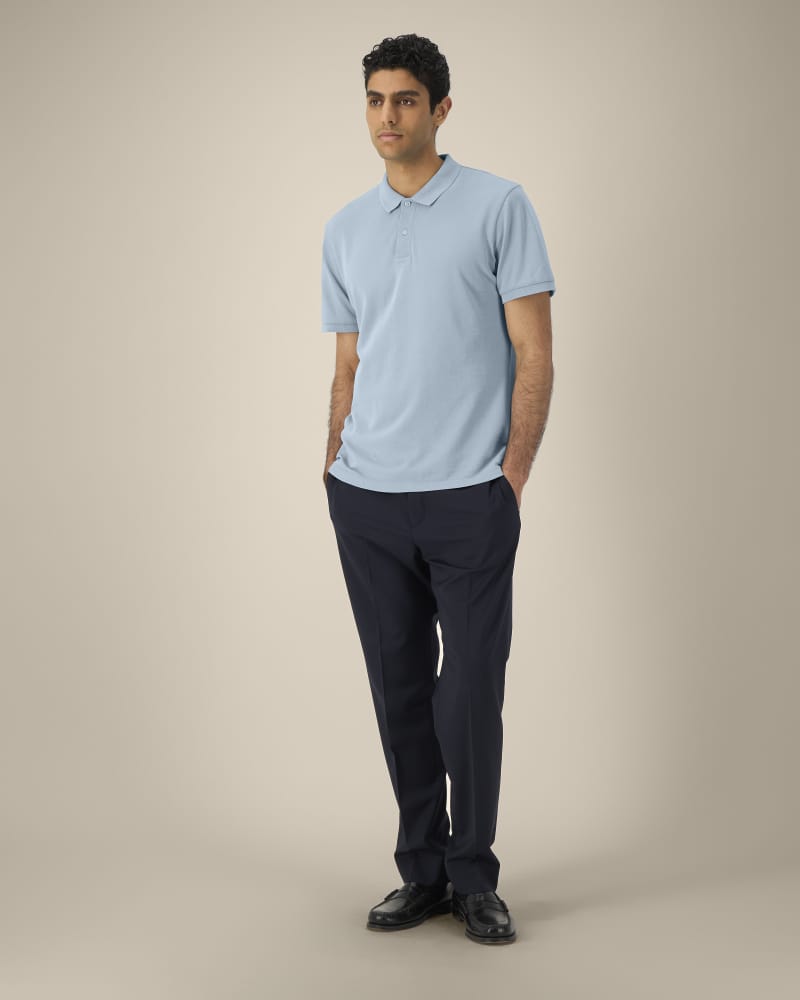 COASTER VINTAGE - G. DYED BLUE STONE - POLOS SHORT SLEEVES - UNISEX