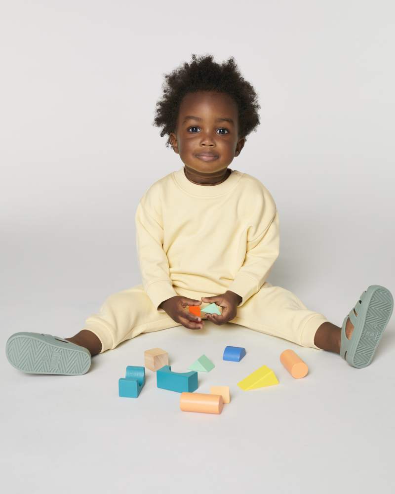 BABY CHANGER - BUTTER - SWEATSHIRTS CREWNECK - BAMBINI/BIMBI