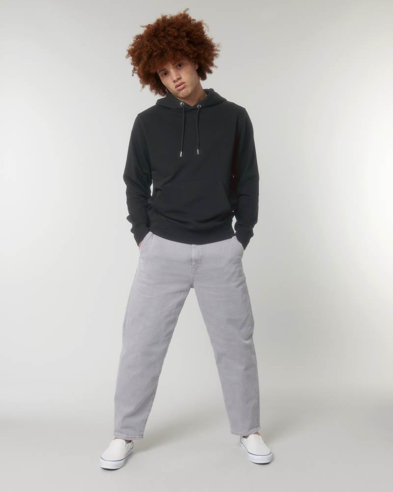 ARCHER - BLACK - JACKET HOODIE - UNISEKS
