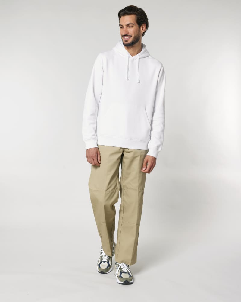 DRUMMER 2.0 - WHITE - SWEATSHIRTS HOODIE - UNISEXE