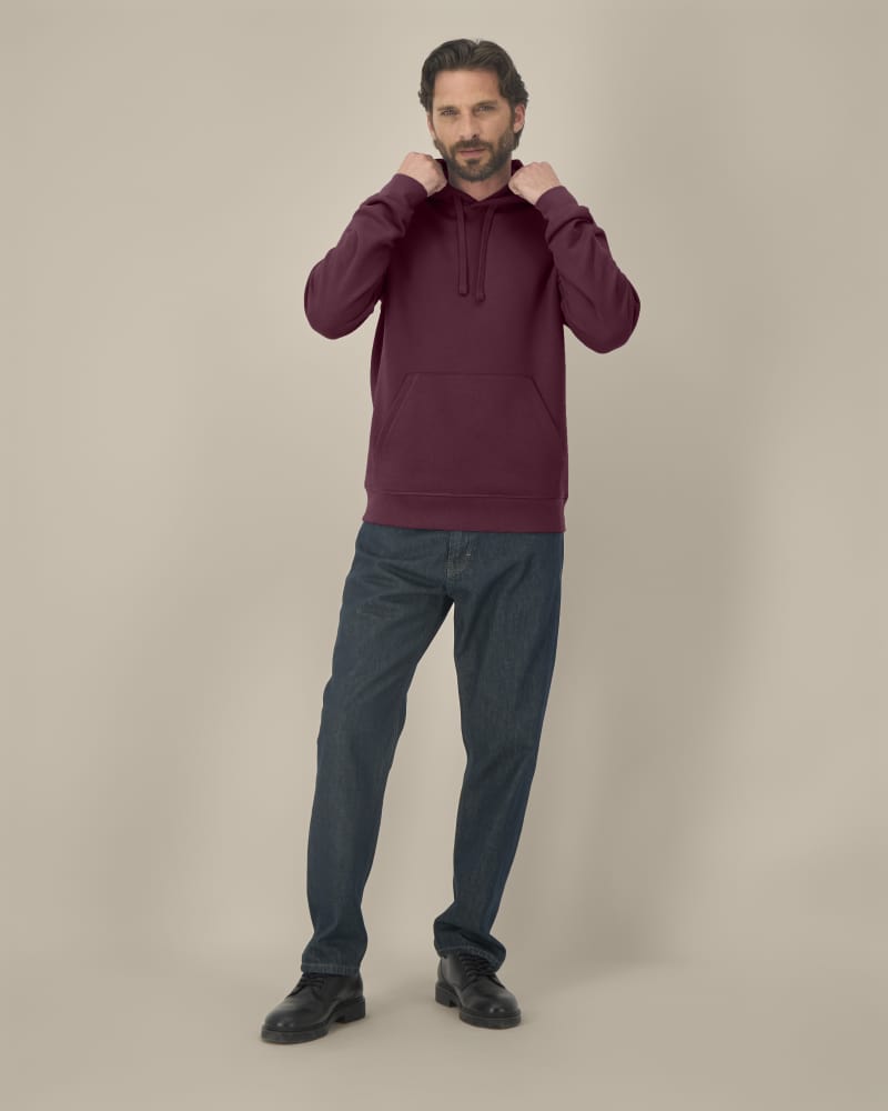 DRUMMER 2.0 - DEEP PLUM - SWEATSHIRTS HOODIE - UNISEXE
